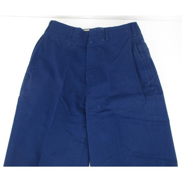 1966 USAF Dress Blue Uniform Trouser Pants Vintage US Air Force 27 Regular - Picture 5 of 10